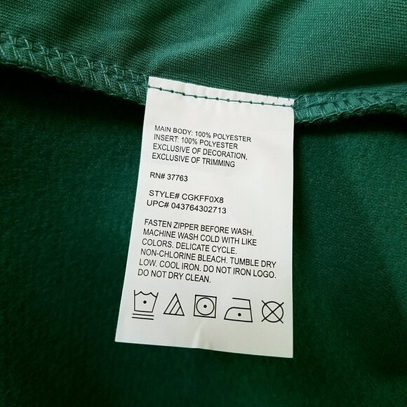 Callaway Men’s Quarter Zip Pullover XXL Green New Golf Sweatshirt Performance - Picture 15 of 16